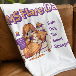 Cobertor De Velo Esclerose Múltipla Dia da Sinalização MS