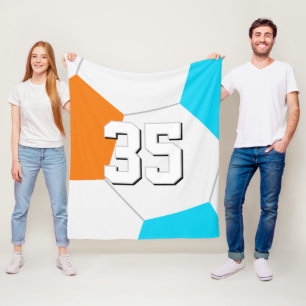 Cobertor De Velo escolha QUALQUER cor de time c número de camisa fu