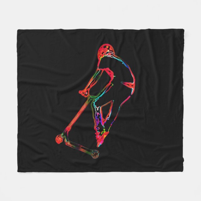Cobertor De Velo Escootering de alto voo - Patinete Boy (Frente (Horizontal))