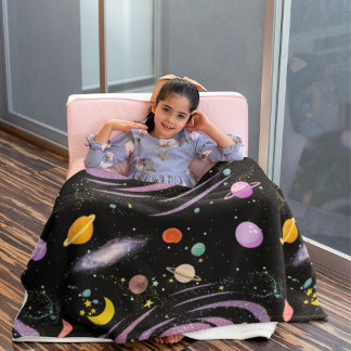 Cobertor De Velo Escorregador Stellar Galactic Drew Fleece