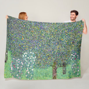 Cobertor De Velo Esfregões Sob As Árvores, Gustav Klimt