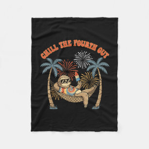 Cobertor De Velo Esfrie o quarto com um lindo preguiçoso retro féri