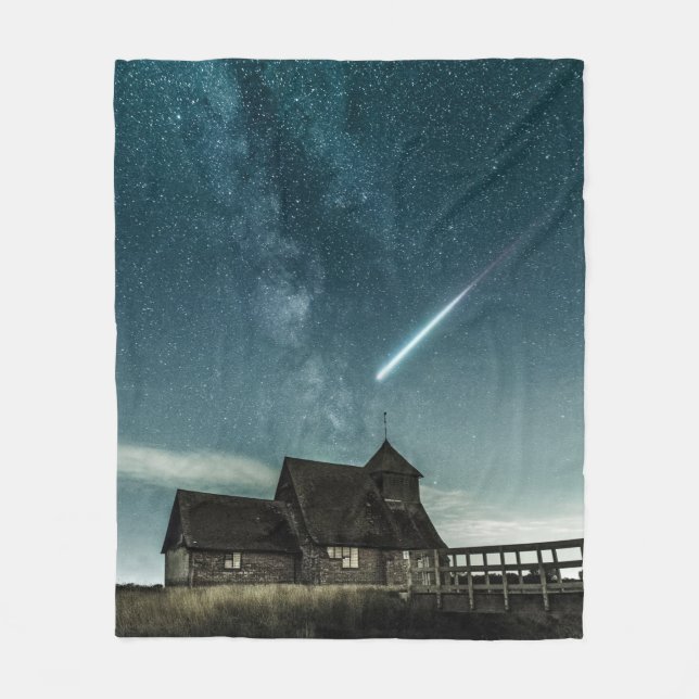 Cobertor De Velo Espaço bonito (Frente)