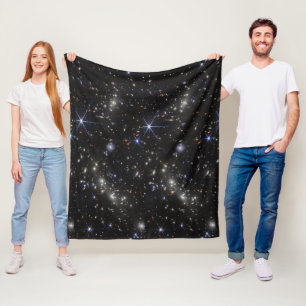 Cobertor De Velo Espaço Exterior Estrelas Galáxias Sistema Solar