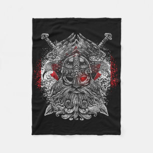 Cobertor De Velo espadas de corvos de Odin Mitologia Viking bandeir