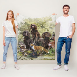 Cobertor De Velo Espanhóis alemães ( Deutscher Wachtelhund )