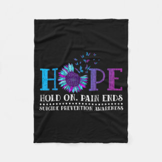 Cobertor De Velo Esperança Segure Fim da Dor Prevenção Conscientiza