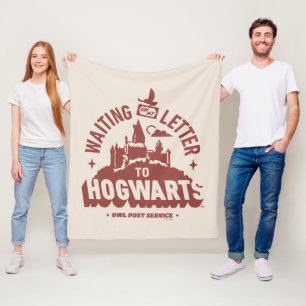 Cobertor De Velo Esperando minha Carta para HOGWARTS™