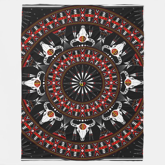 Cobertor De Velo Espírito de Buffalo (Frente)