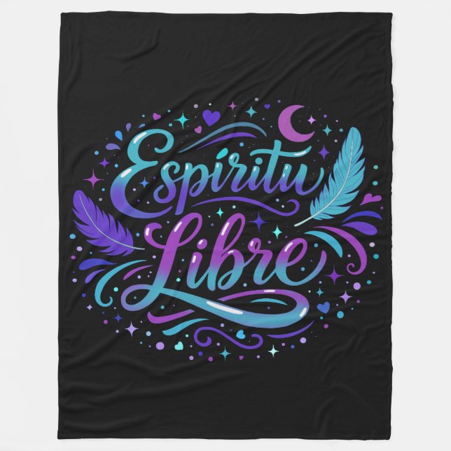 Cobertor De Velo Espíritu Libre (Frente)