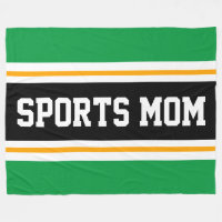 ESPORTE MOM Divertido Tiras Amarelas Verdes Atléti
