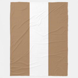 Cobertor De Velo Esportes Amplos Sem Costura Mocha Brown White Stri