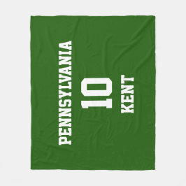 Cobertor De Velo Esportivo Fã Seu Lincoln Green