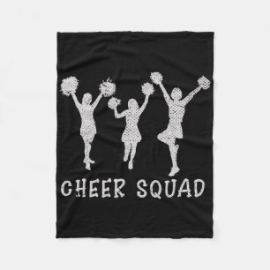 Cobertor De Velo Esquadrão de Cheerleading Equipe de Cheer Prática
