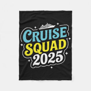 Cobertor De Velo Esquadrão de Cruzeiro 2025 Grupo Familiar Combinan