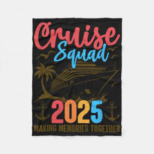 Cobertor De Velo Esquadrão de Cruzeiro Férias de Verão 2025 Família