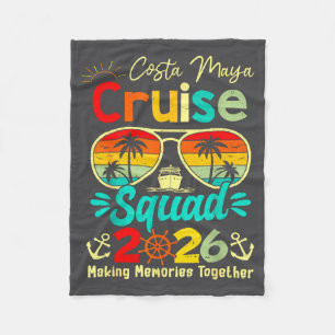 Cobertor De Velo Esquadrão de Cruzeiro Vintage Costa-maya 2026 Navi