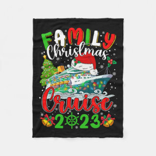 Cobertor De Velo Esquadrão de Cruzeiros de Natal da Família 2023 Xm