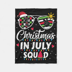 Cobertor De Velo Esquadrão de Natal em Julho Festa de Verão Natal D