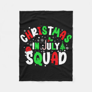 Cobertor De Velo Esquadrão de Natal em Julho Funny Christma Verão H