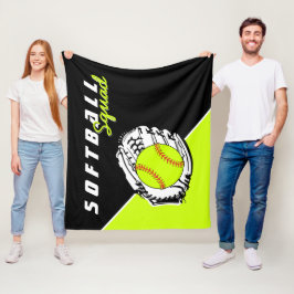 Cobertor De Velo Esquadrão de Softball