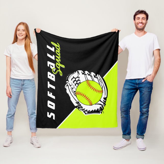 Cobertor De Velo Esquadrão de Softball (In Situ)