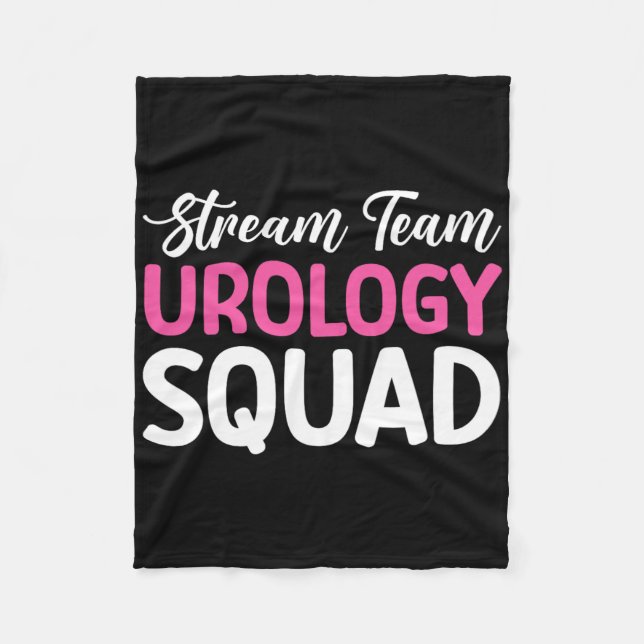 Cobertor De Velo Esquadrão de Urologia do Stream Team (Frente)