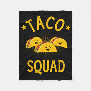 Cobertor De Velo Esquadrão Engraçado De Taco Terça-Feira, Tripulaçã