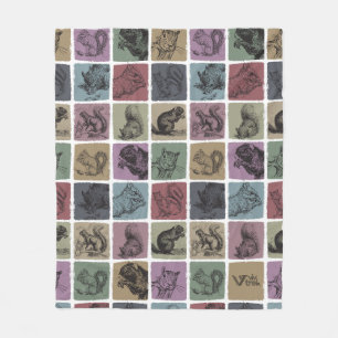 Cobertor De Velo Esquadrão Vintage Blanket Funny Retro Gift