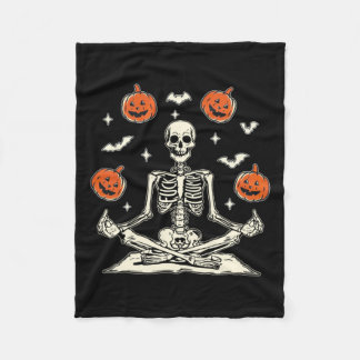 Cobertor De Velo Esqueleto Anti Trump Halloween Manga Longa