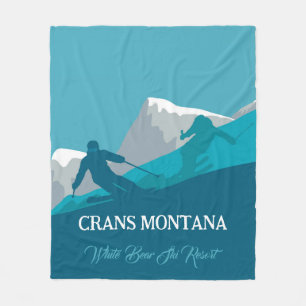 Cobertor De Velo Esqui alpino Montana personalizado