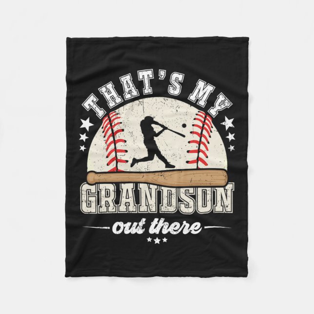 Cobertor De Velo Esse É Meu Avô Lá Fora, Avó Baseball Grand (Frente)