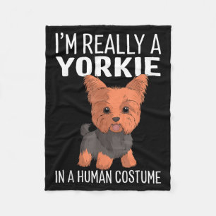 Cobertor De Velo Esse É Meu Disfarce Humano Eu Sou Um Cachorro York