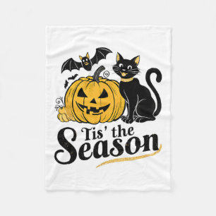Cobertor De Velo Esta É A Época Do Halloween Bats Pumpkin Cai Engra