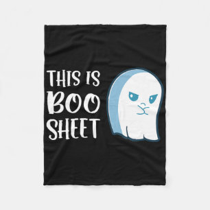 Cobertor De Velo Esta É A Folha De Boo Diversão Ditos De Halloween