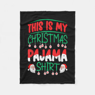 Cobertor De Velo Esta É A Minha Família De Papais noeis De Camisas