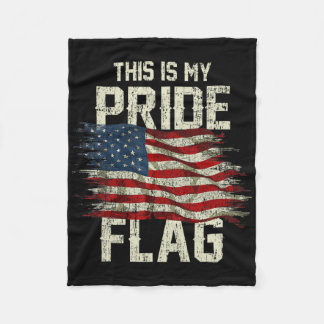 Cobertor De Velo Esta É Minha Bandeira do Orgulho EUA Americana 4 d