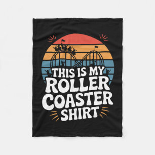 Cobertor De Velo Esta É Minha Camisa Da Montanha-Russa