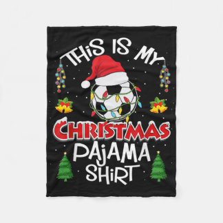Cobertor De Velo Esta É Minha Camisa De Natal Futebolista Natal