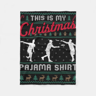 Cobertor De Velo Esta é Minha Camisa Feia de Natal de Golfe de Disc
