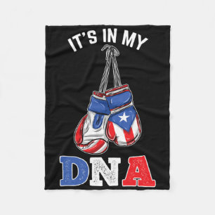 Cobertor De Velo Está No Meu Dna Puerto Rican Boxing