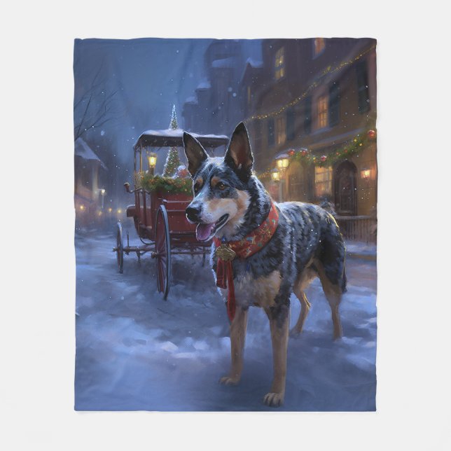 Cobertor De Velo Estação Festiva de Natal Australiana (Frente)