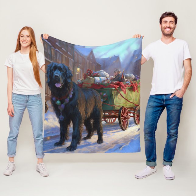 Cobertor De Velo Estação Festiva de Natal da Terra Nova (In Situ)