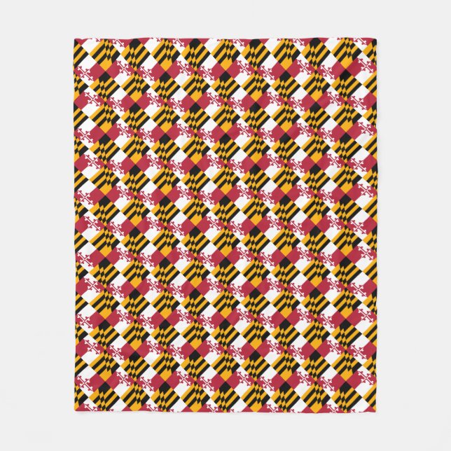 Cobertor De Velo Estado de Maryland Flag FesDesign (Frente)
