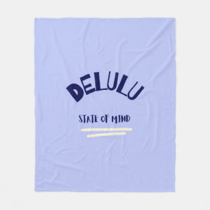 Cobertor De Velo Estado Delulu da Mente