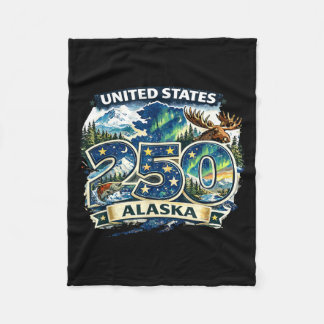 Cobertor De Velo Estados Unidos 250 Camisa do Alasca Patriótica 4 d
