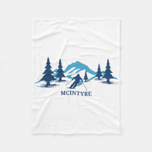 Cobertor De Velo Estância de esqui Mcintyre New Hampshire Esqui Esq