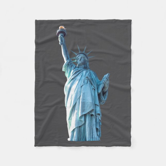 Cobertor De Velo Estátua da Liberdade  (Frente)
