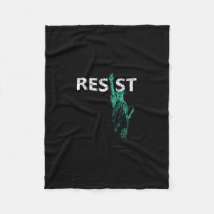 Cobertor De Velo Estátua da Liberdade Angustiada Resistir