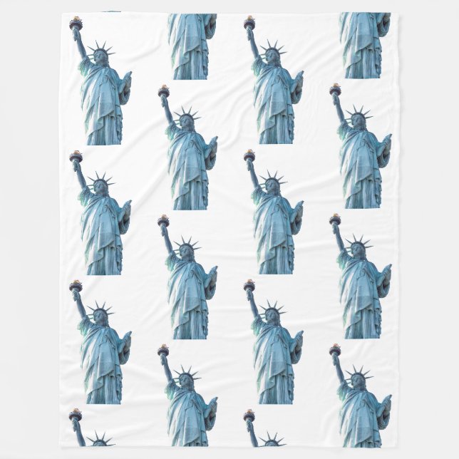 Cobertor De Velo Estátua da Liberdade Nova York (Frente)